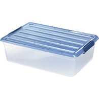 Everyday Essentials Clear Modular Storage Box 30L