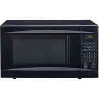 Everyday Essentials Black Microwave 0.7 cu ft