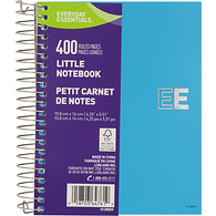 Everyday Essentials Little Notebook 400 Pages