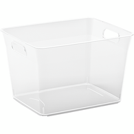 Everyday Essentials V Basket 11L Clear